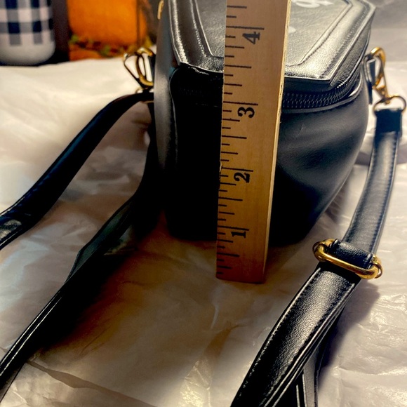 NEW VEGAN LEATHER GOTH COFFIN MINI CROSSBODY - Picture 7 of 7